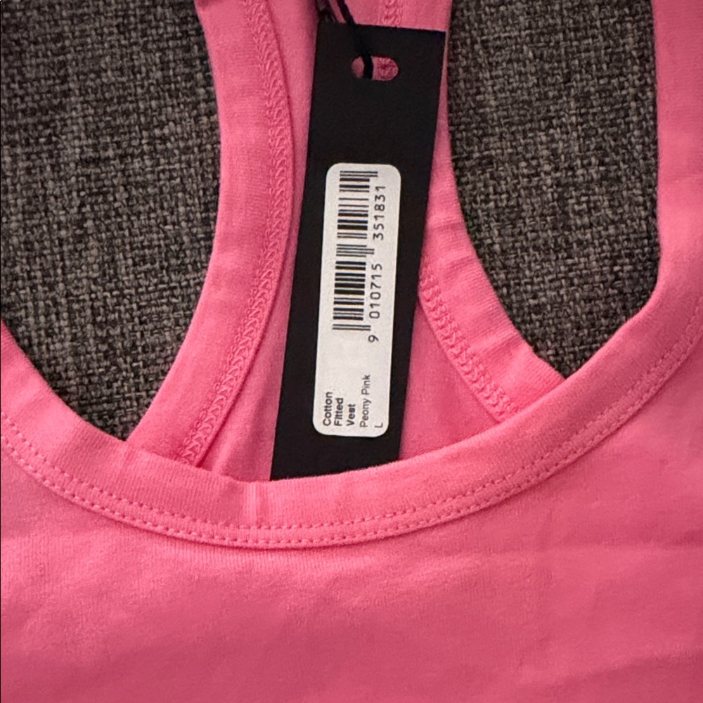 Oner Active Pink Racerback Tank Top - Picture 3 of 4
